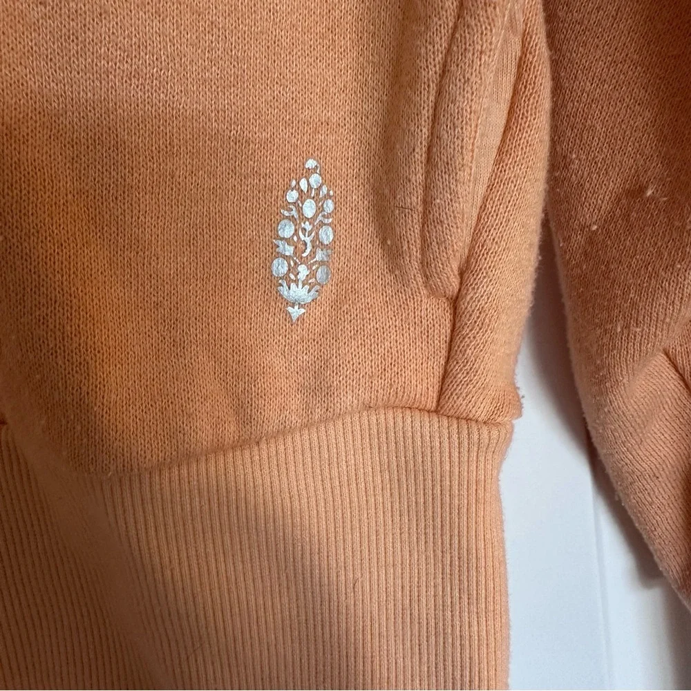 FP movement Peach Hooded Sweatshirt, XS - Picture 3 of 4
